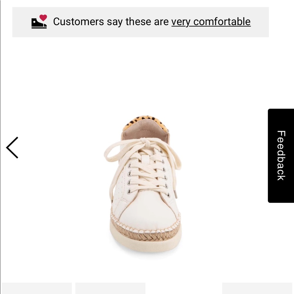 EUC - Dolce Vita Morris Espadrille Sneaker with Leopard and Hot Pink Detail - Picture 5 of 13